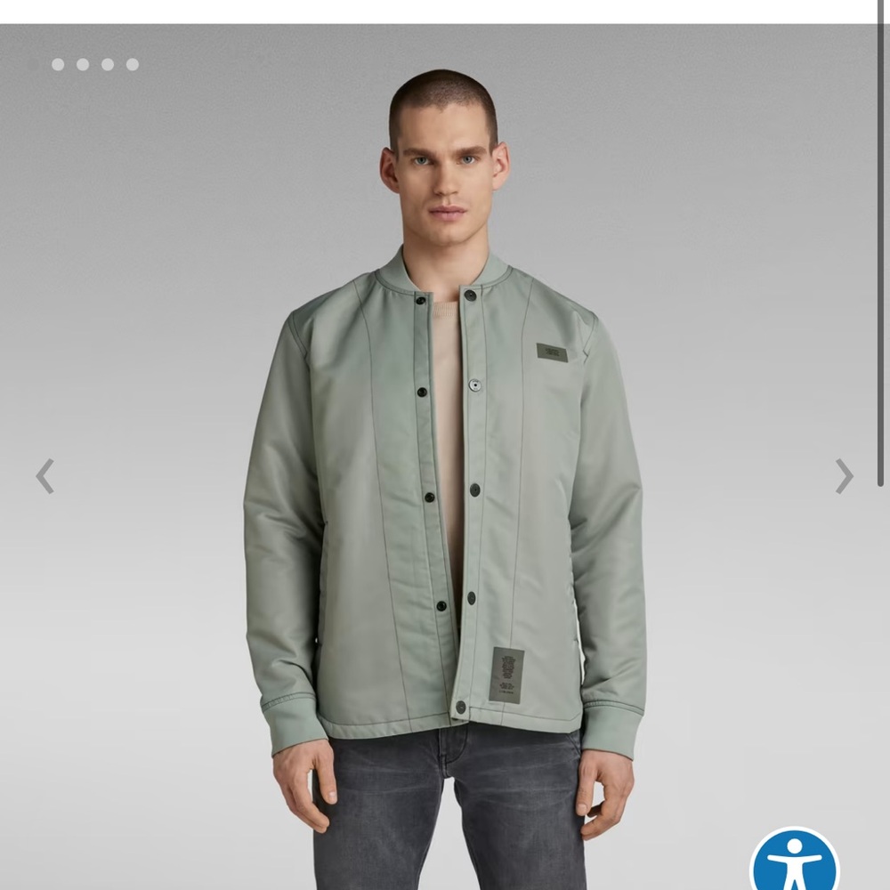 G-STAR RAW 10 degrees padded shirt jacket